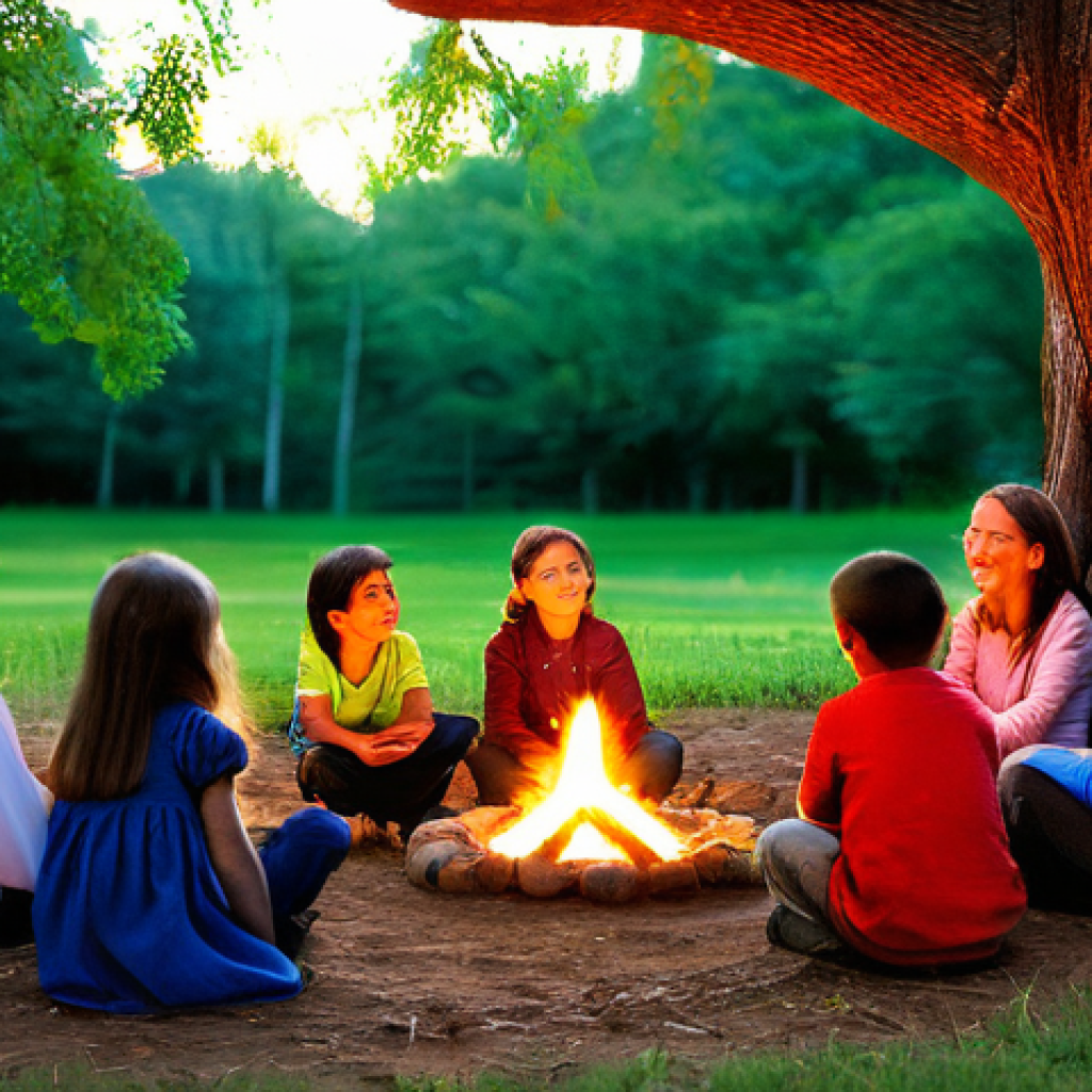 스토리텔러 실무 연수 과정 - **The Enchanting Story Circle**
A vibrant, heartwarming scene depicting a diverse group of peopl...