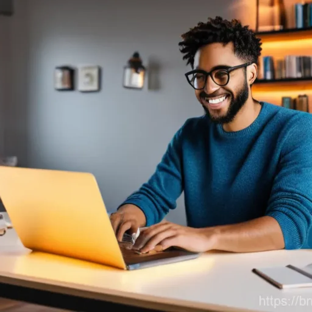 스토리텔러와 관련된 전공 과목 추천 - **Digital Storyteller's Creative Hub**
A vibrant, medium shot of a young, diverse individual (20...