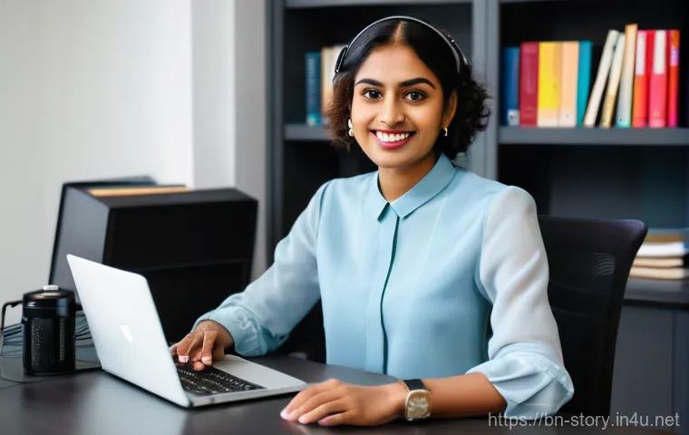 스토리텔러와 관련된 주요 산업 트렌드와 전망 - Image Prompt 1: The Digital Storyteller's Connection** 스토리텔러와 관련된 주요 산업 트렌드와 전망 - Image Prompt 1: The Digital Storyteller's Connection**