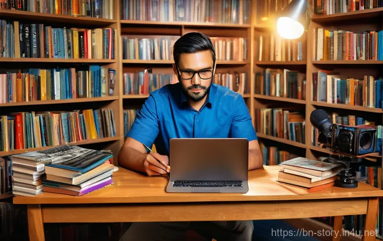 스토리텔러 커리어 로드맵 - **Prompt 1: Awakening the Inner Voice**
"A young person, dressed in modest, comfortable casual a... 스토리텔러 커리어 로드맵 - **Prompt 1: Awakening the Inner Voice**
"A young person, dressed in modest, comfortable casual a...