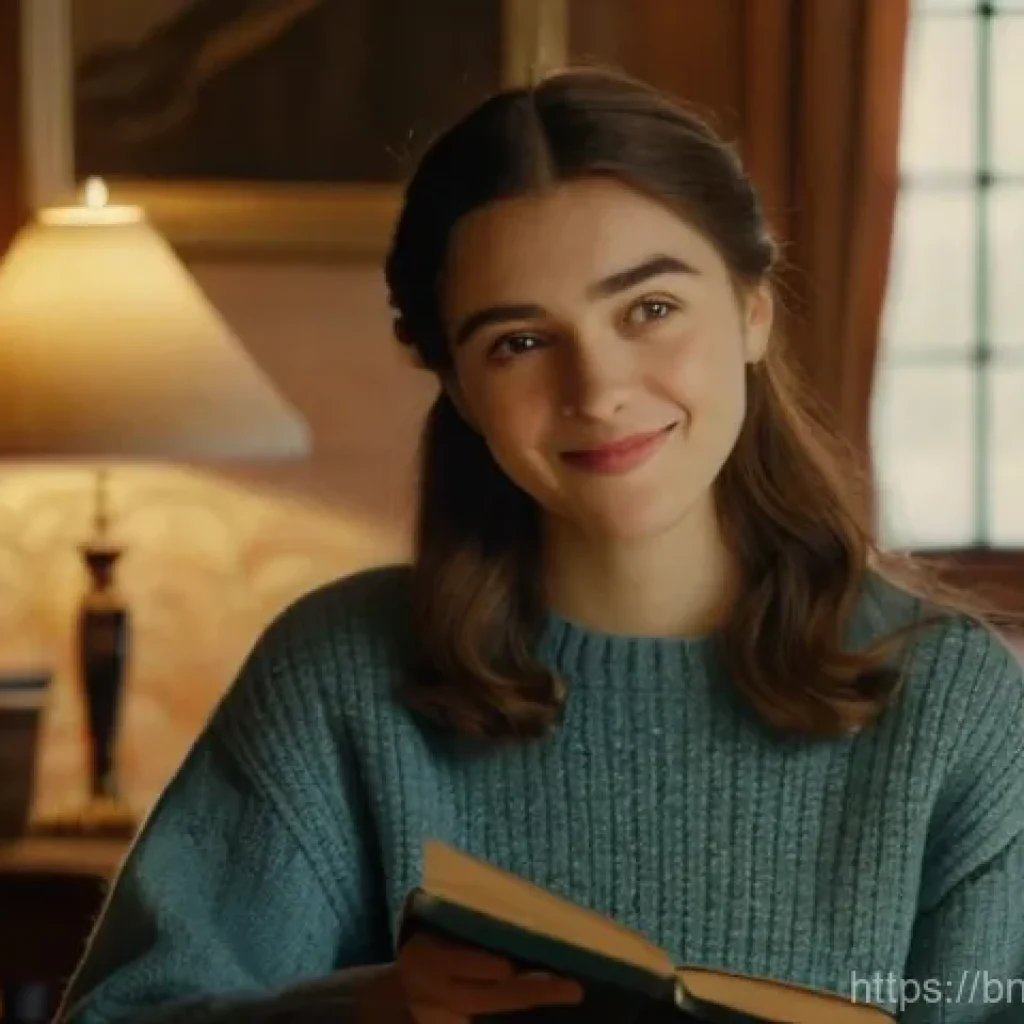 스토리텔러 자격증 실기 시험 체크리스트 - **Prompt:** A young female storyteller in her late 20s, with expressive eyes and a gentle smile, sta...