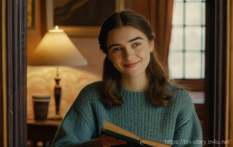 스토리텔러 자격증 실기 시험 체크리스트 - **Prompt:** A young female storyteller in her late 20s, with expressive eyes and a gentle smile, sta...