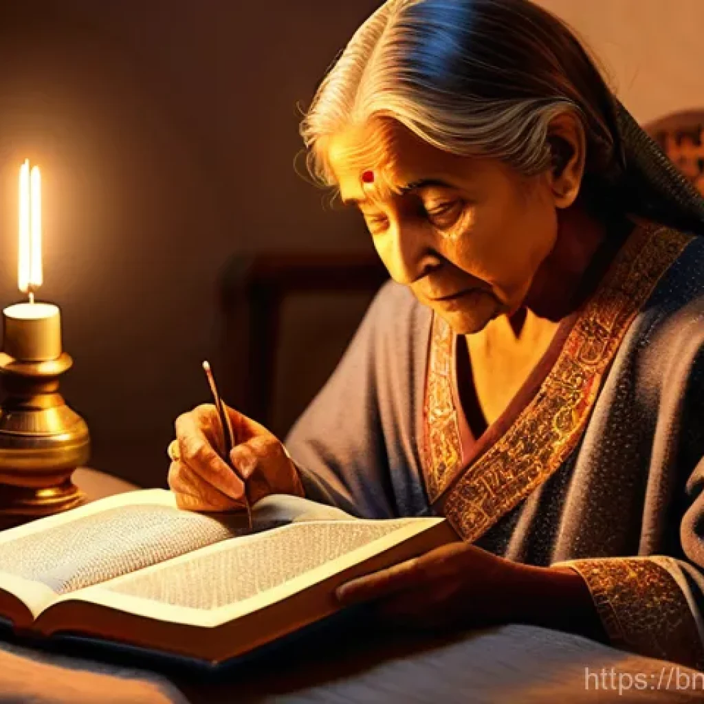 스토리텔러 직업을 선택한 이유 - **Prompt: The Genesis of a Storyteller's Dream**
"A cozy, warm-toned illustration of a young chi...