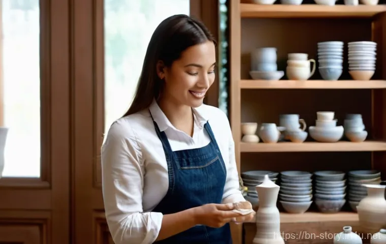 스토리텔러와 협업으로 성공한 사례 분석 - **Prompt 1: The Artisan's Tale of Creation**
Detailed prompt: "A warm, inviting studio space fil...