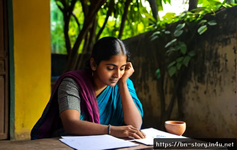 스토리텔러와 창작 과정의 중요성 - Photorealistic intimate portrait of a Bengali storyteller in a sunlit Kolkata courtyard, seated besi...