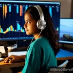 스토리텔러가 주목해야 할 최신 소프트웨어 - Photorealistic cinematic scene of a Bengali storyteller in a cozy Dhaka apartment studio using advan...
