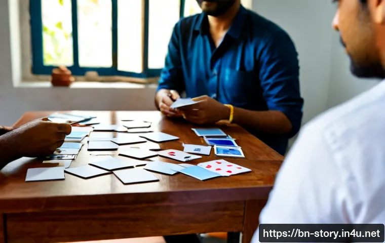 스토리텔러 직무에서의 스토리 제작 능력 향상 방법 - Photorealistic storytelling workshop in a bright modern studio, a focused Bengali creative professio...